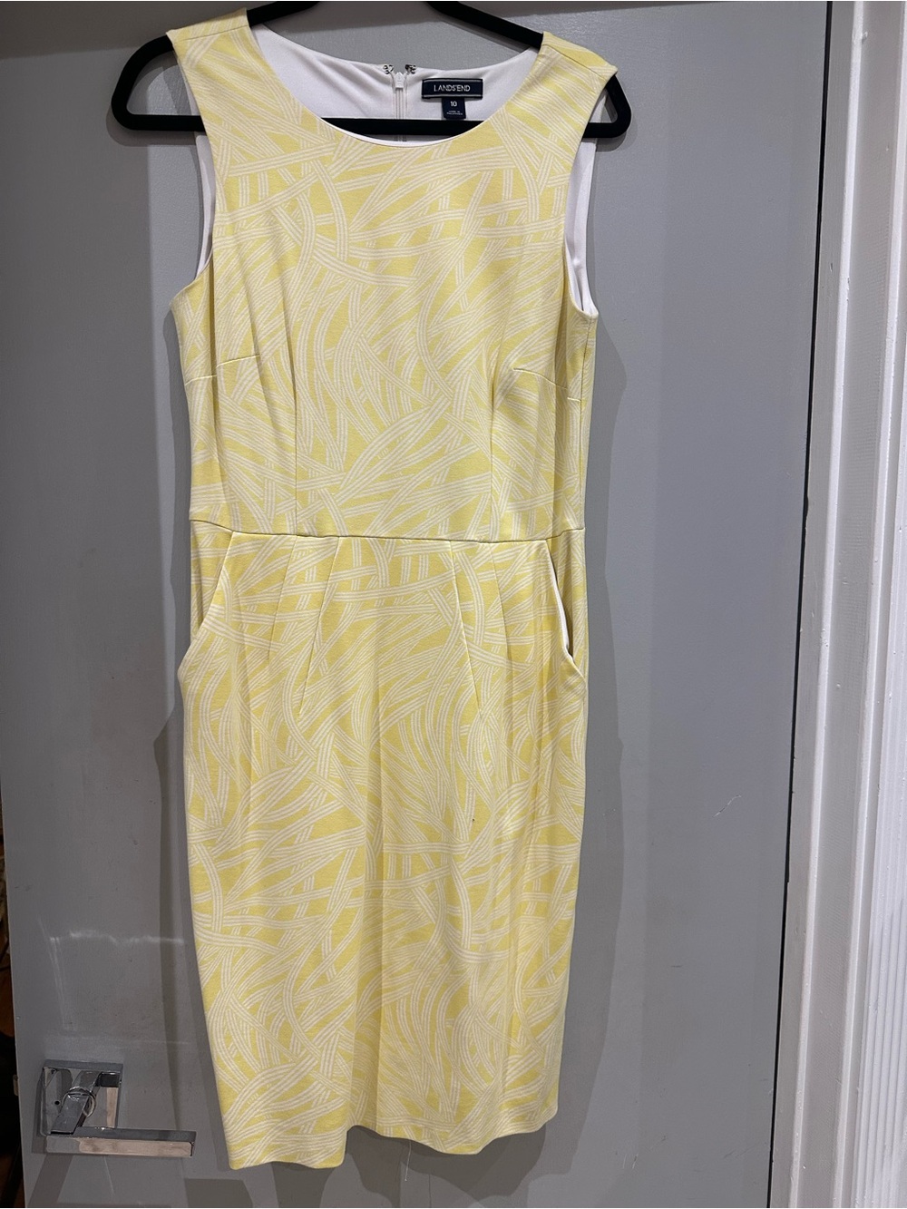 Lands’ End shift dress